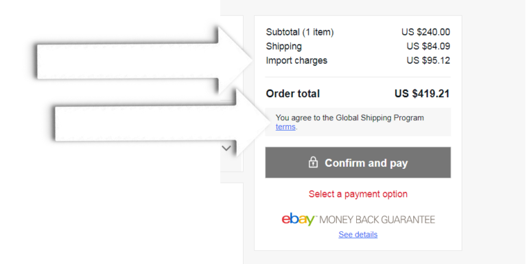 Tips – Ordering from the USA with ebay